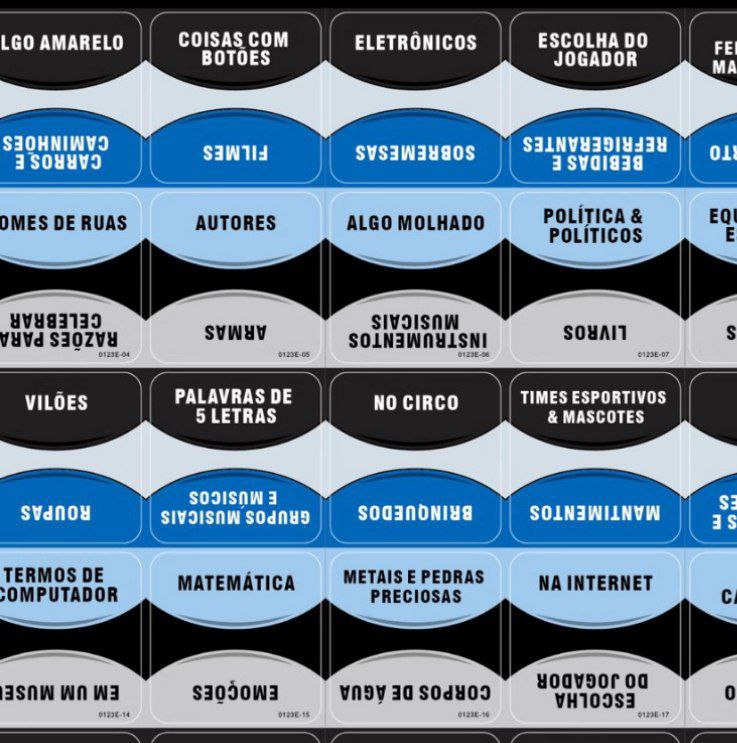 Jogo Trava Letras Stop Diversão Garantida [ÚLTIMAS 40 UNIDADES]