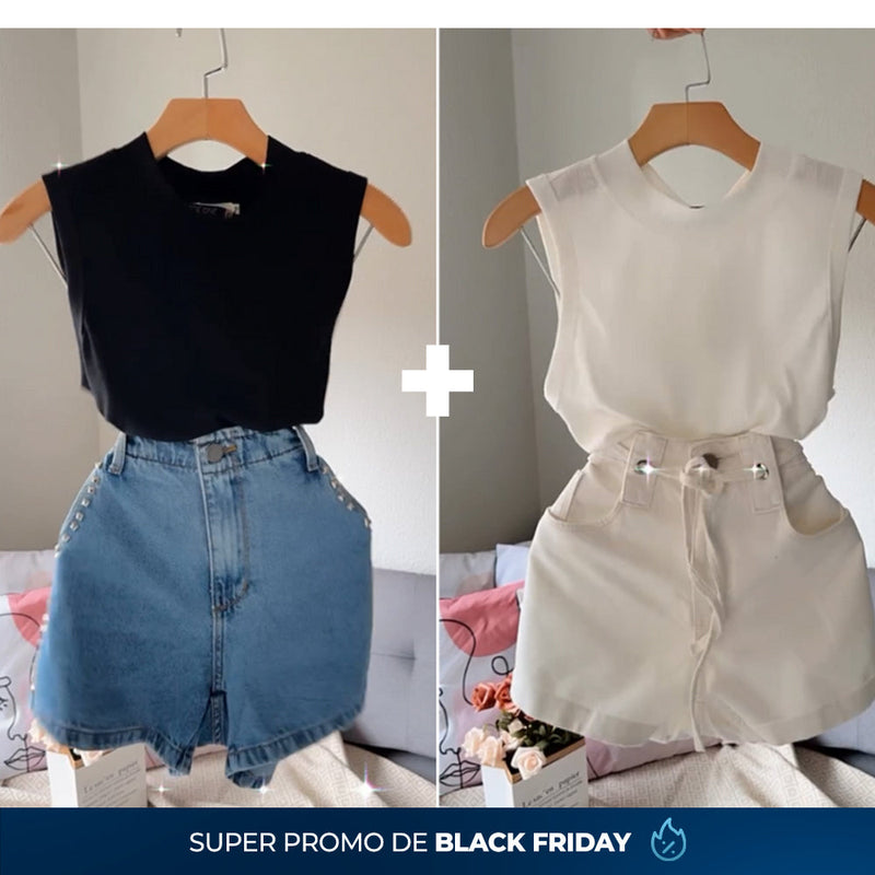 Compre 1 e Leve 2 - Conjunto Mila (Blusa + Short)