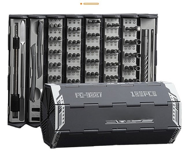 Mega Kit de Chaves e Acessórios Completo com Chave Elétrica e Manual